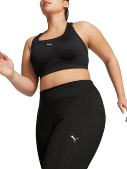 PUMA 4Keeps Run Sports Bra, Puma Black, Puma Black