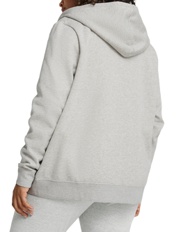 PUMA Women's Essentials Full-Zip Cotton Blend Hoodie - view 2, Light Gray Heather