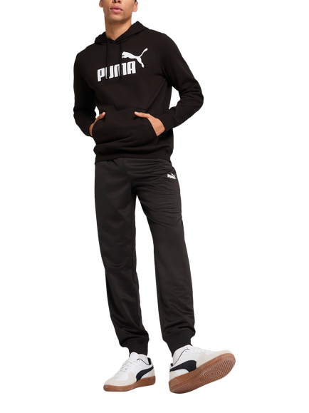 PUMA Men's Essentials No.1 Logo Hoodie, Puma Black