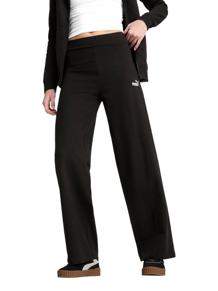 PUMA Logo High Waist Straight Leggings, Puma Black