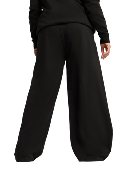 PUMA Logo High Waist Straight Leggings - view 2, Puma Black