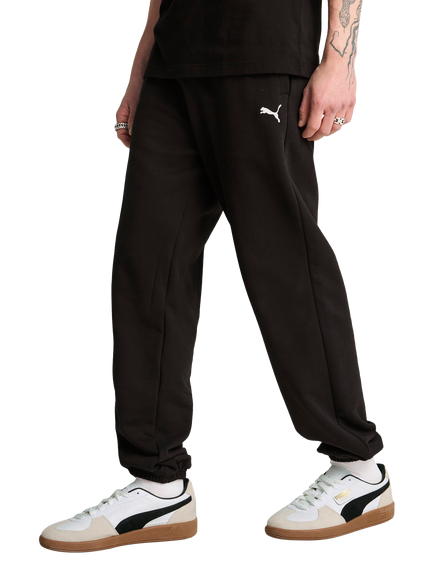 PUMA Wardrobe Essentials Relaxed Joggers, Puma Black, Puma Black
