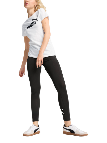 PUMA Essentials Cotton Regular Fit Short Sleeve No. 1 Logo T-Shirt, Puma White