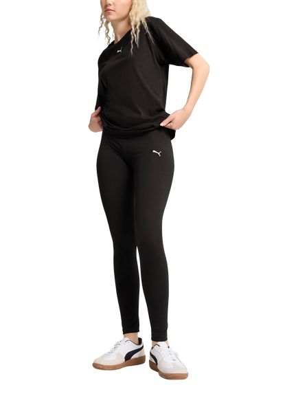 PUMA Cat Logo Drop Shoulder Jersey T-Shirt, Puma Black