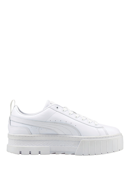 PUMA Mayze Classic Wns Platform Trainers, Puma White