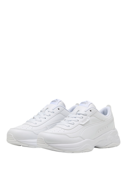 PUMA Cilia Mode Trainers - view 2, Puma White-silver
