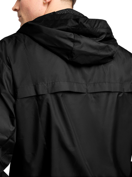 PUMA Men's Essentials Windbreaker Jacket, Puma Black - view 2, Puma Black