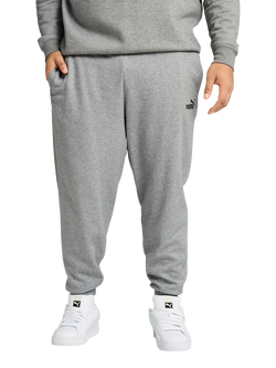 PUMA Men's Essentials No.1 Logo Joggers, Medium Gray Heather