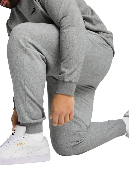 PUMA Men's Essentials No.1 Logo Joggers - view 2, Medium Gray Heather