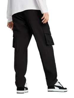 PUMA Men's Essentials No.1 Logo Cargo Trousers, Puma Black - view 2, Puma Black