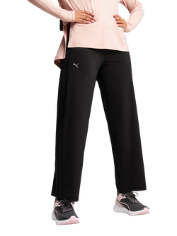 PUMA Modest High Rise Trousers, Puma Black, Puma Black