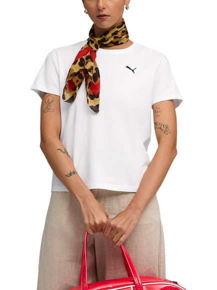 PUMA Wardrobe Essentials Comfort T-Shirt, White