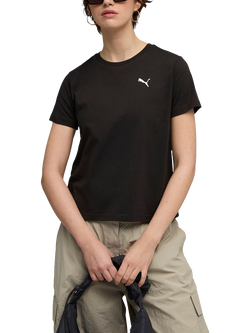 PUMA Wardrobe Essentials Comfort T-Shirt, Black