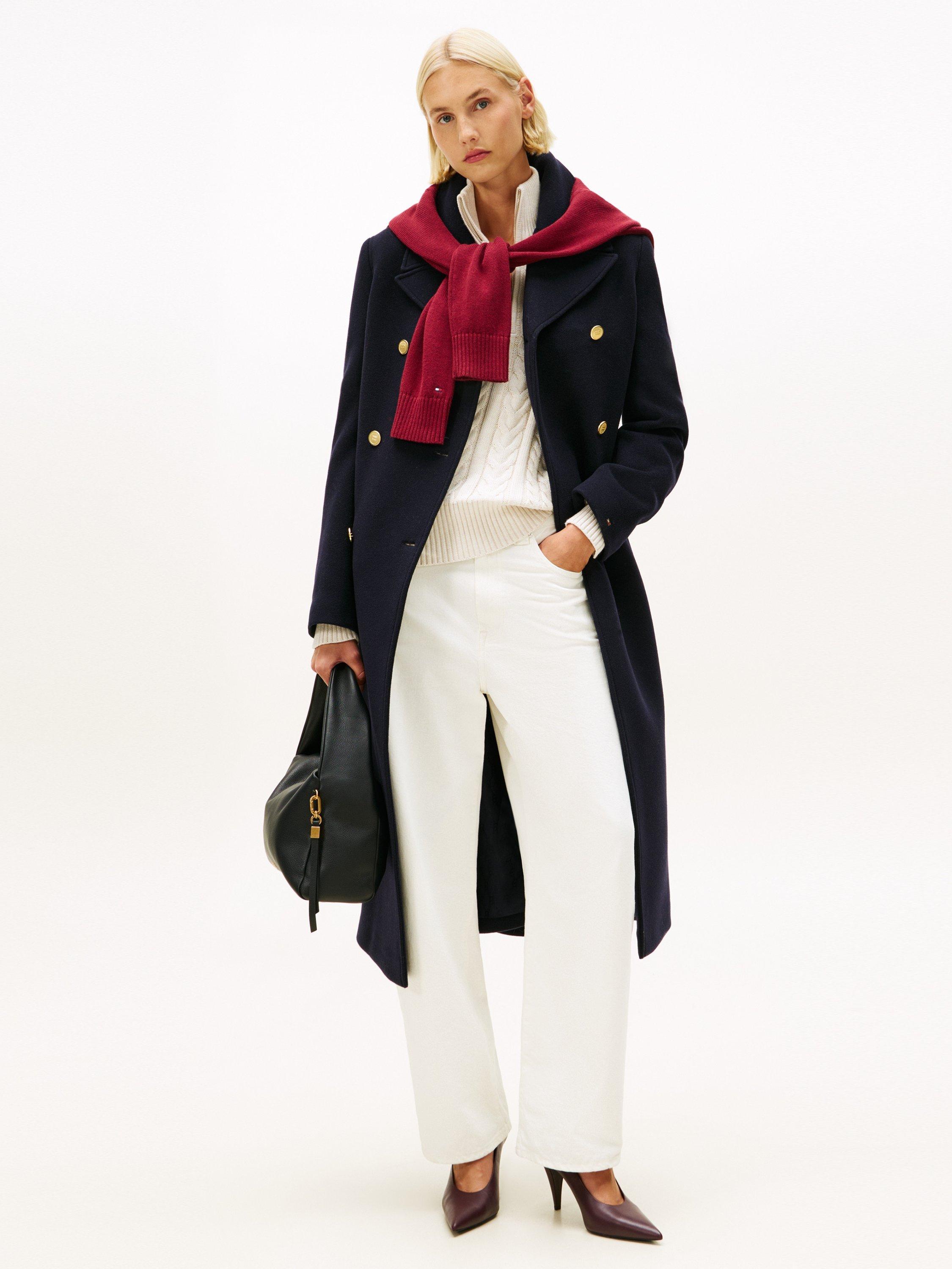 Product image 2 of 4, which shows Tommy Hilfiger Barrel Leg Jeans, Ecru, W25/L30