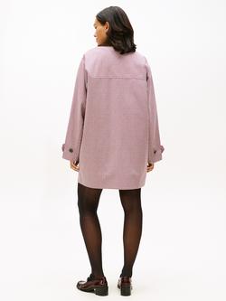 Tommy Hilfiger Check 2-in-1 Water Repellent Coat, Red/Blue - view 2, Red/Blue