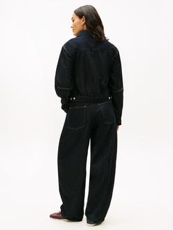 Tommy Hilfiger Pleated Denim Jacket, Pure - view 2, Pure