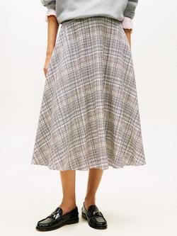 Tommy Hilfiger Preppy Midi Skirt, Calico/Multi, Calico/Multi