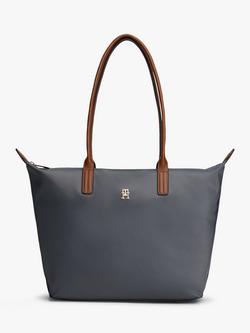 Tommy Hilfiger Popette Tote Bag, Superior Steel