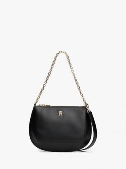 Tommy Hilfiger Chain Strap Crossbody Bag, Black