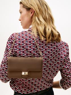 Tommy Hilfiger Heritage Monogram Clutch Bag - view 2, Nordic Taupe