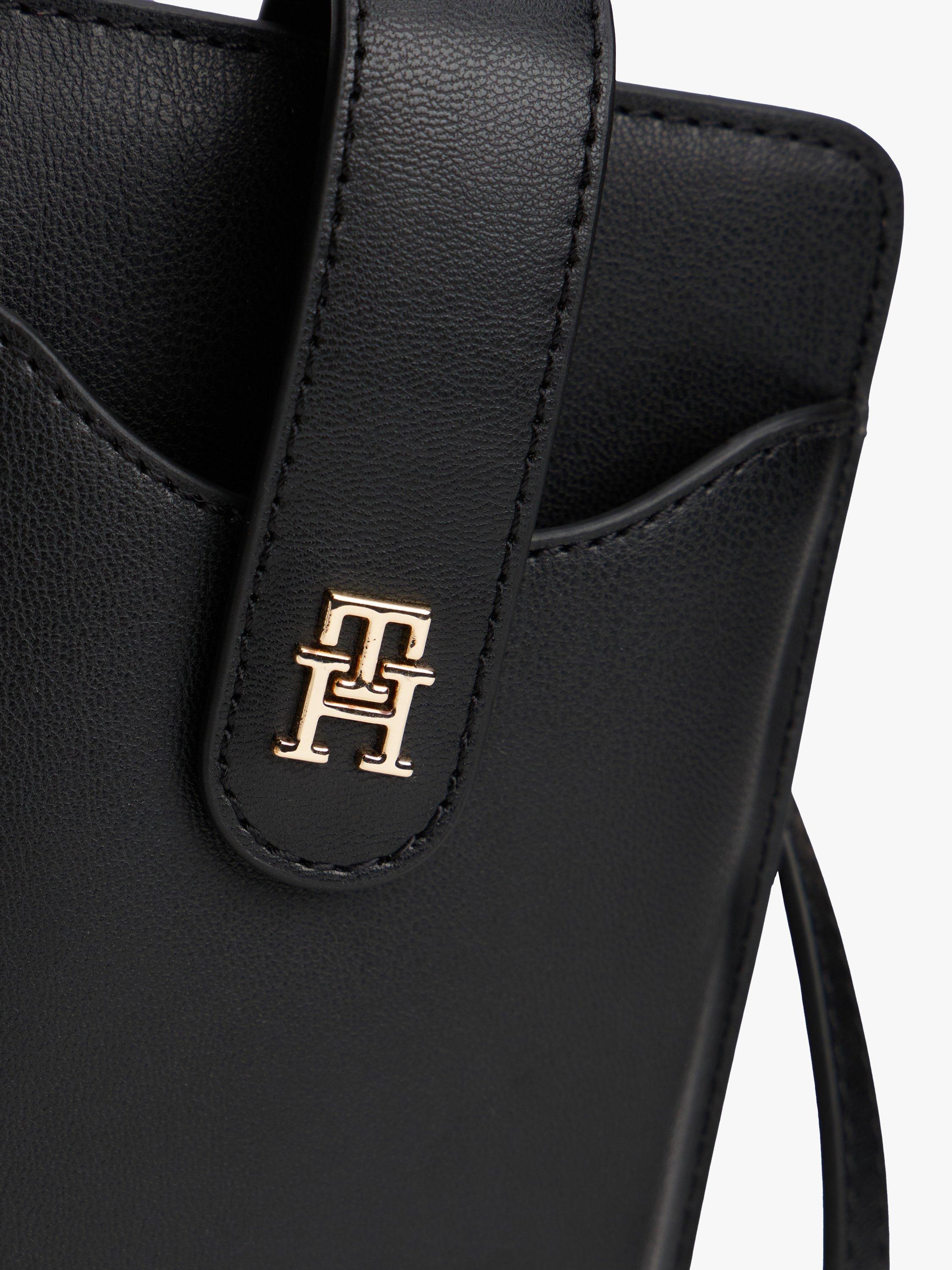 Tommy Hilfiger Icon Phone Crossbody Bag, Black