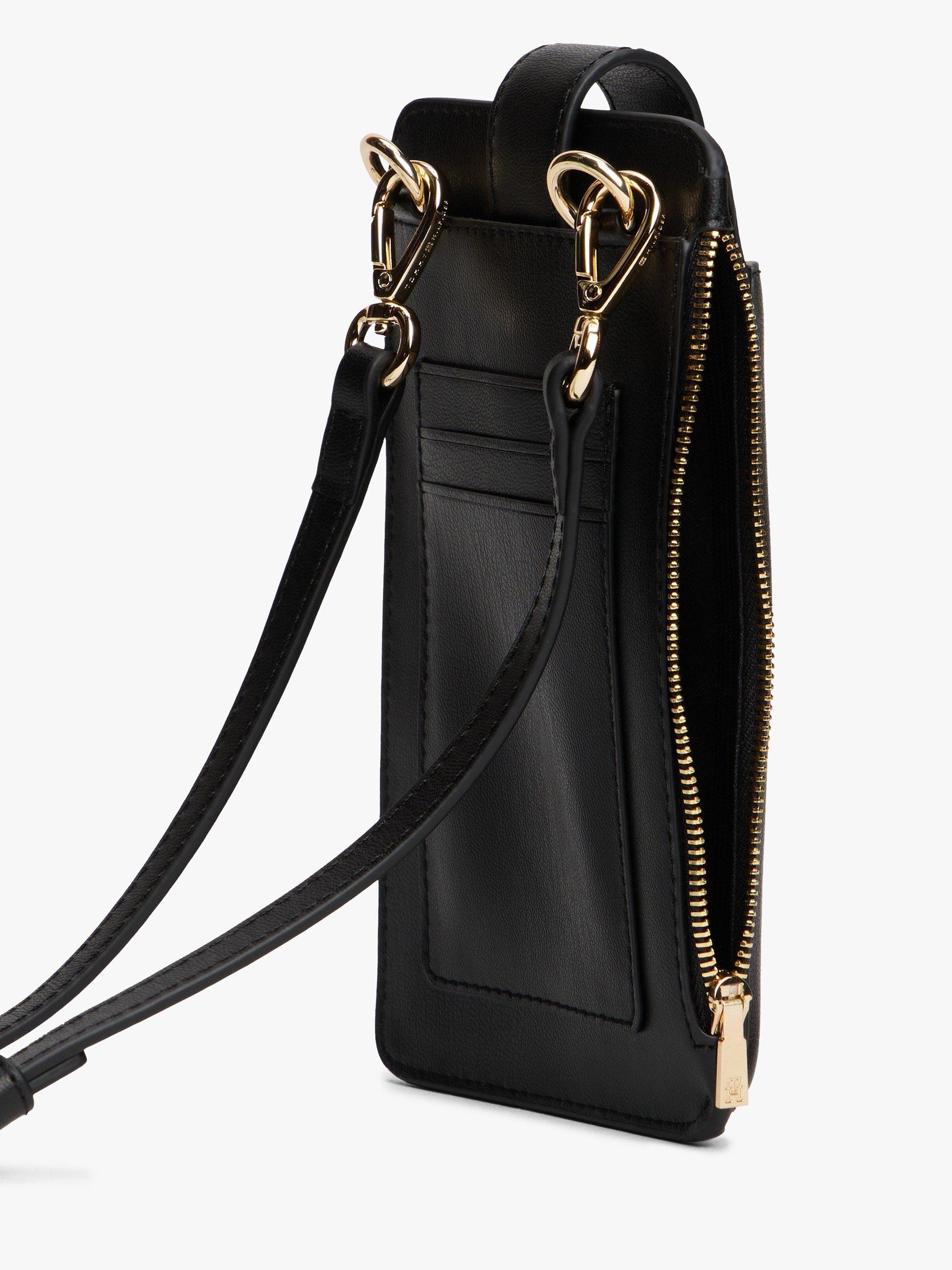 Tommy Hilfiger Icon Phone Crossbody Bag, Black
