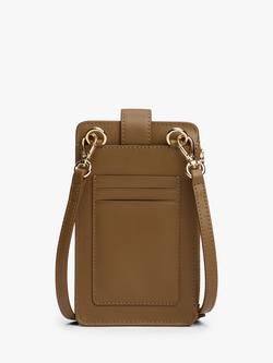 Tommy Hilfiger Icon Monogram Phone Pouch, Nordic Taupe - view 2, Nordic Taupe