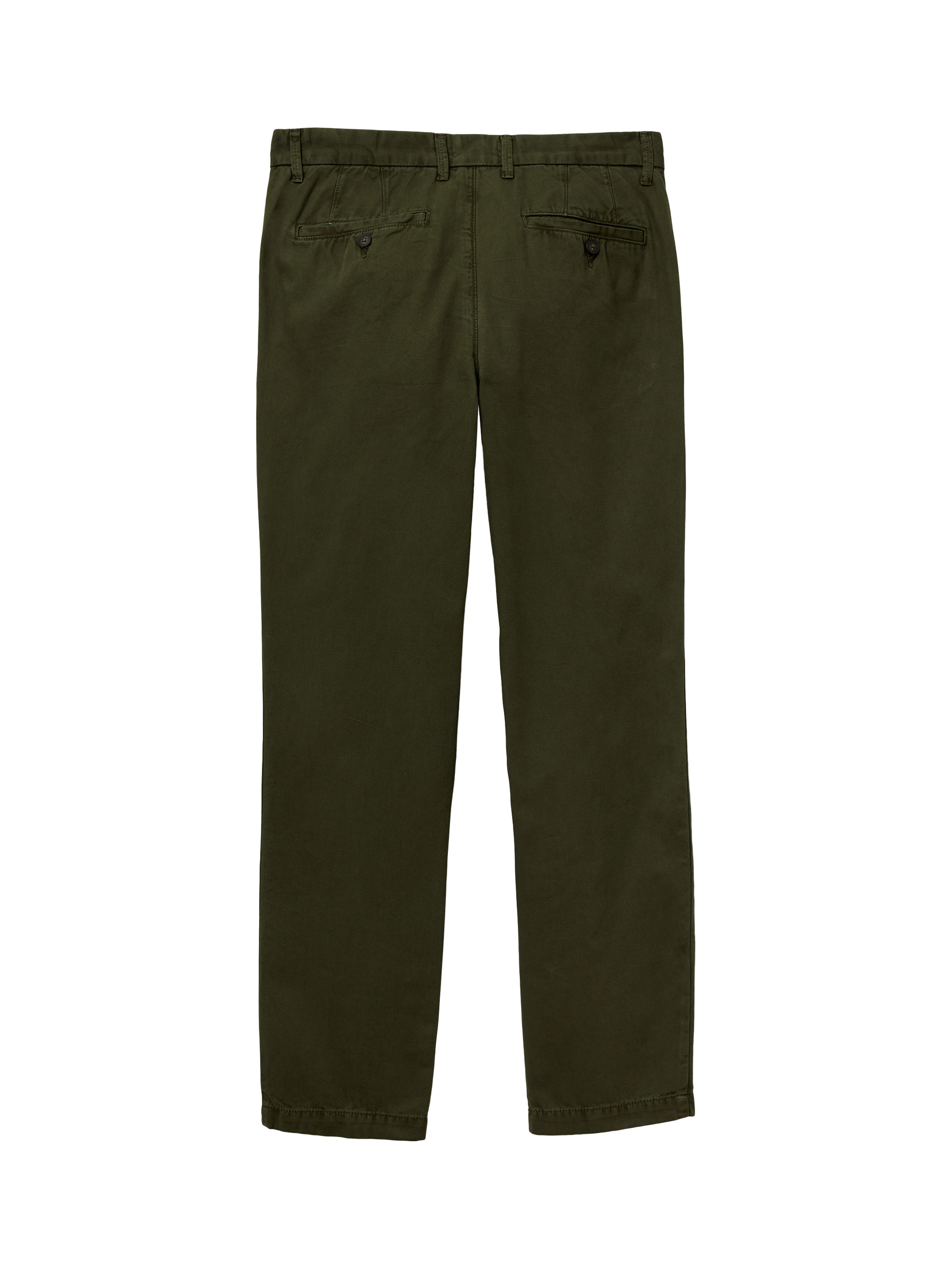 Product image 5 of 5, which shows Benetton Cotton Slim Fit Chinos, Green, 30