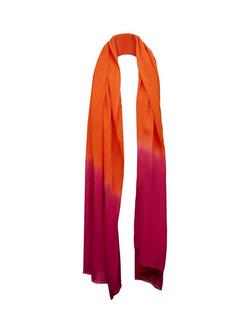 NRBY x BOYD Sunset Ombre Scarf, Pink/Orange, Pink/Orange