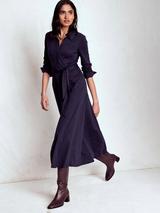 marcia jersey midi shirt dress BODEN Marcia Jersey Midi Shirt Dress