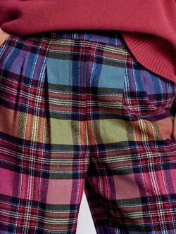 Boden Kensington Wool Blend Straight Trousers - view 2, Multi