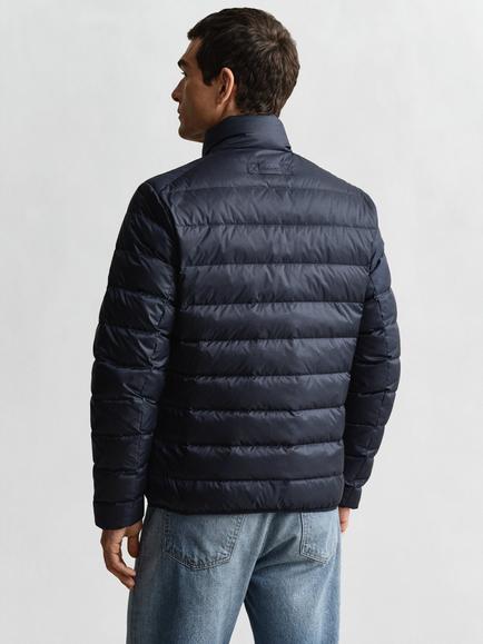 GANT Light Down Puffer Jacket, Evening Blue - view 2, Evening Blue