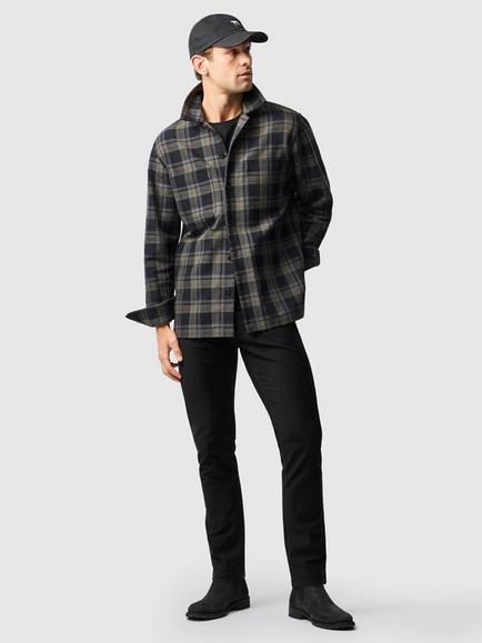 Rodd & Gunn Kingsland Cotton Regular Fit Check Shirt - view 2, Moss