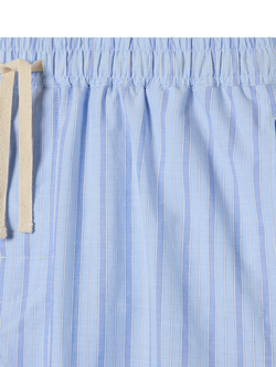 Piglet in Bed Stripe Pyjama Bottoms, Pale Blue - view 2, Pale Blue