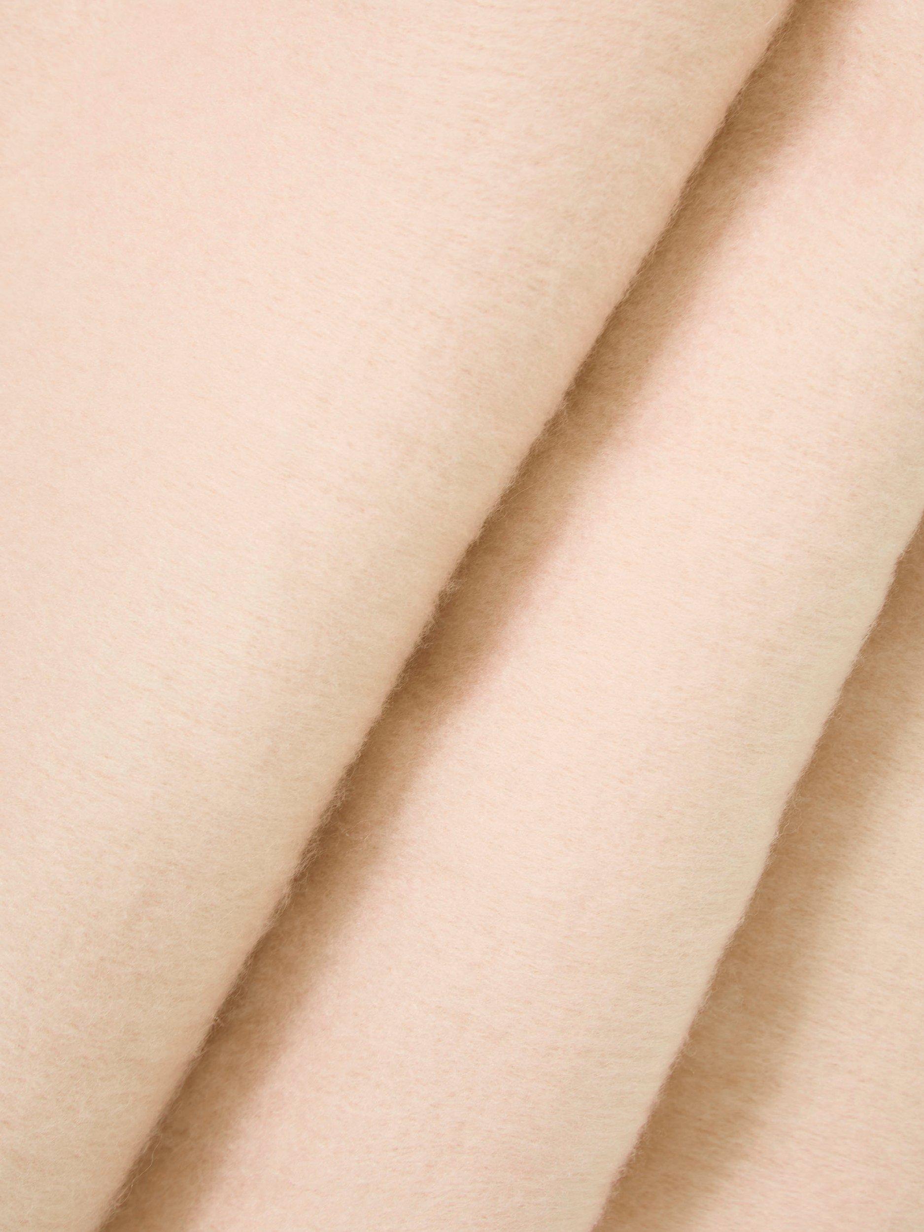 Product image 2 of 3, which shows James Lakeland Blanket Fringed Scarf, Beige, One Size