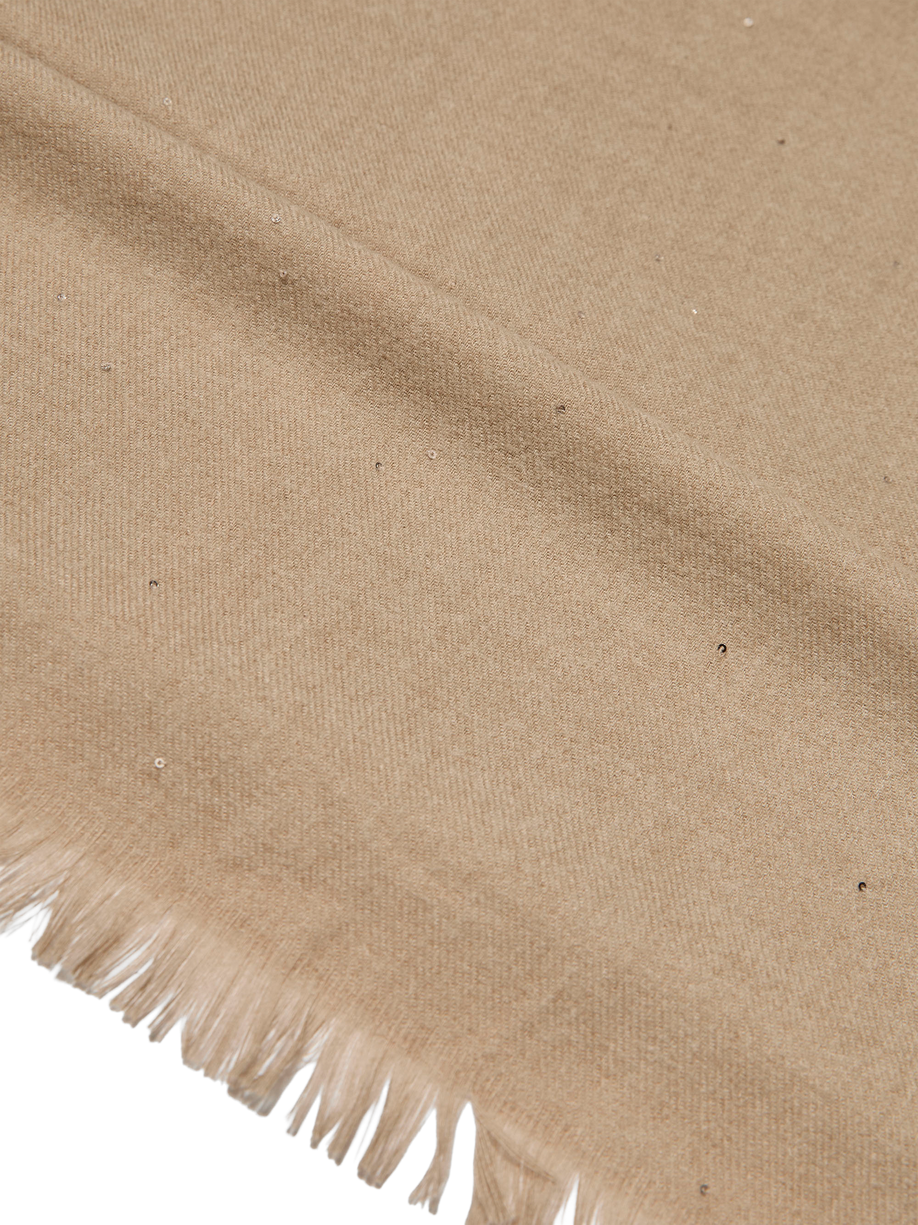 Product image 2 of 11, which shows James Lakeland Sequin Scarf, Beige