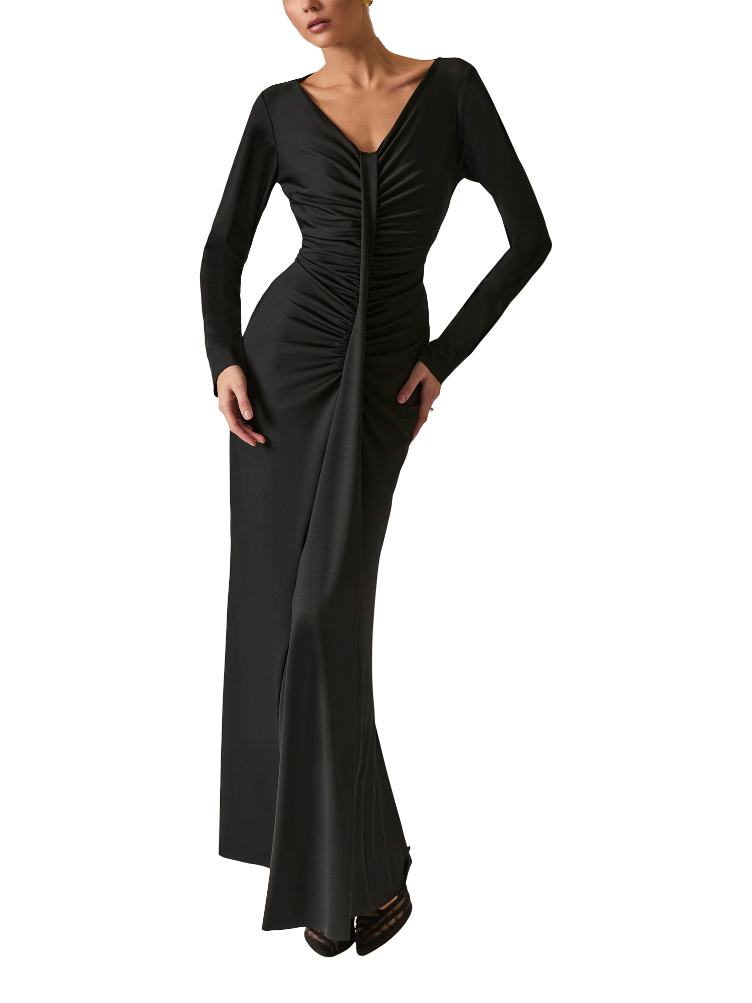 Product image 5 of 6, which shows James Lakeland Sculpted Dress, Black, 8