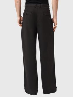 AllSaints Conway Cotton Blend Trousers - view 2, Black