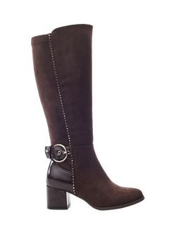 Moda in Pelle Sameena Knee High Boots, Dark Brown, Dark Brown