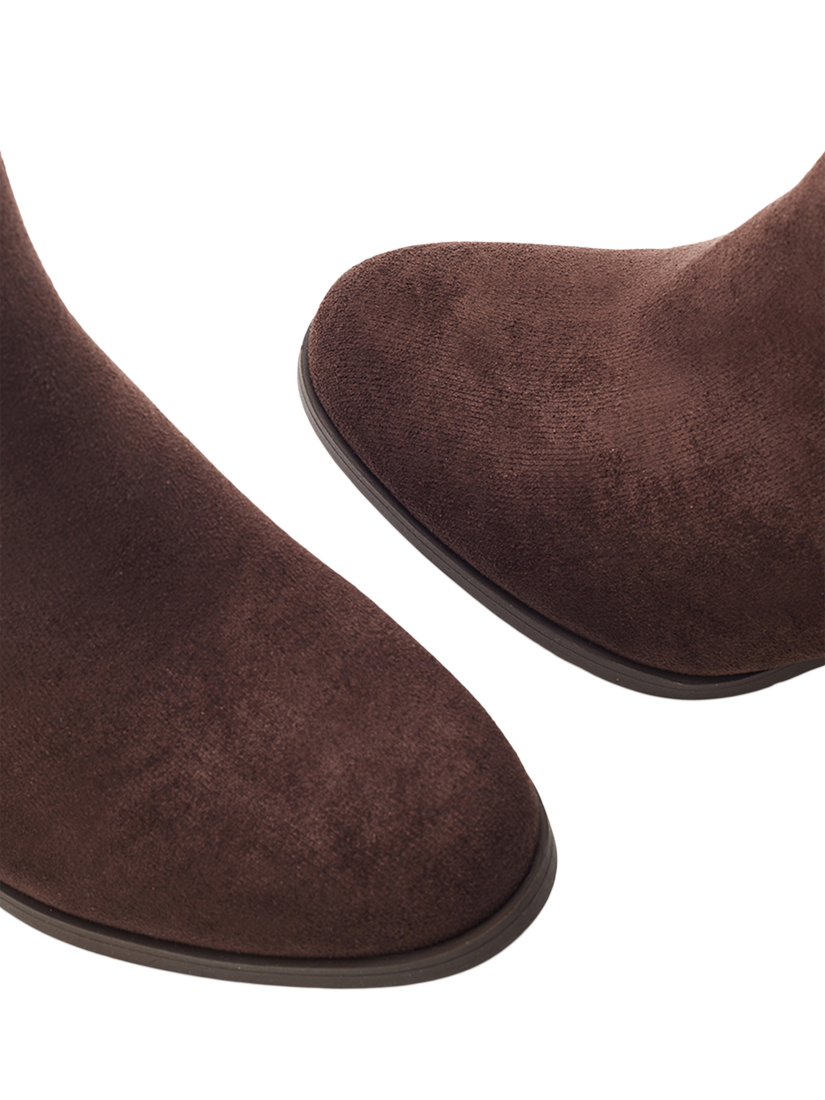 Product image 4 of 4, which shows Moda in Pelle Sameena Knee High Boots, Dark Brown, 3