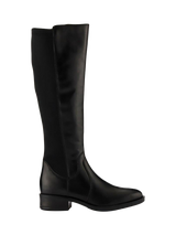 Sam Edelman Botte Cavalière En Cuir Penny Mollets Forts | Womens Bottes Et Bottillons