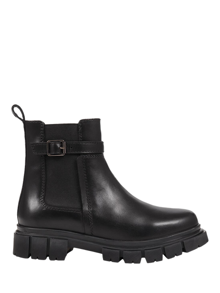 Jones Bootmaker Maelee Leather Ankle Boots, Black, Black