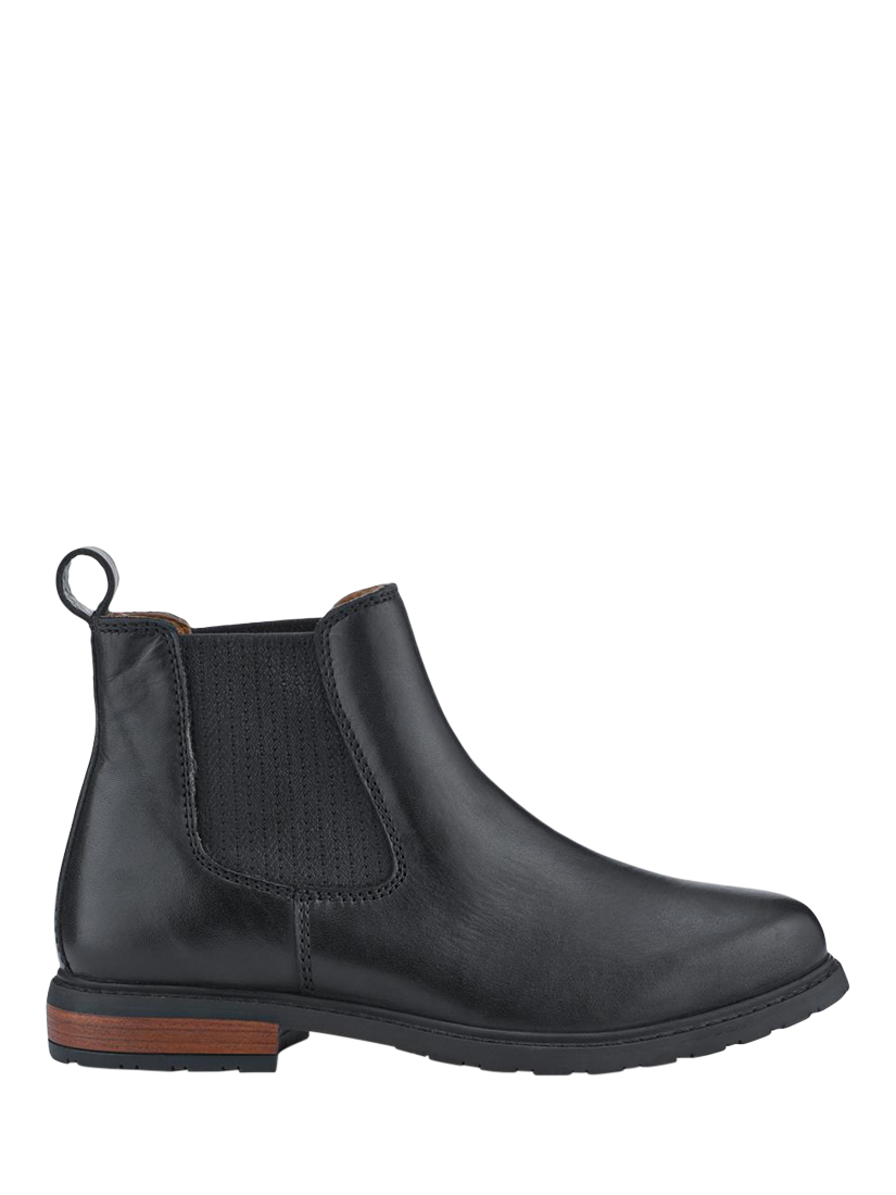 Product image 1 of 5, which shows Jones Bootmaker Mayah Leather Chelsea Boots, Black, 3