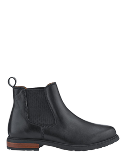 Jones Bootmaker Mayah Leather Chelsea Boots, Black