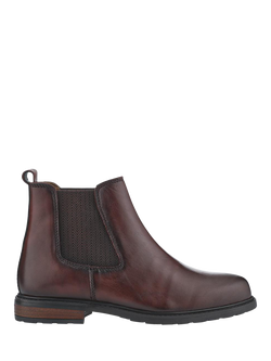 Jones Bootmaker Mayah Leather Chelsea Boots, Burgundy