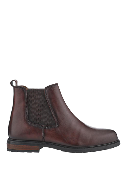 Jones Bootmaker Mayah Leather Chelsea Boots, Burgundy