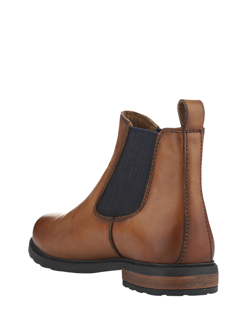 Product image 3 of 5, which shows Jones Bootmaker Mayah Leather Chelsea Boots, Tan, 3
