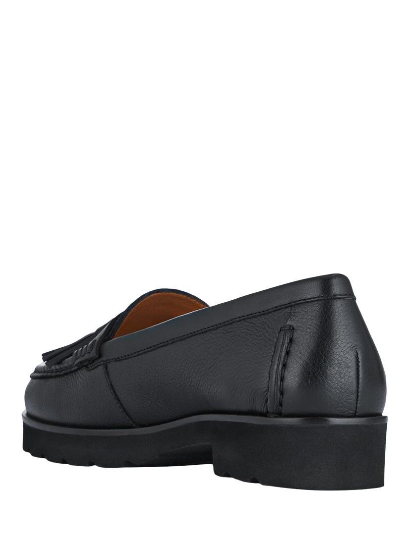 Product image 4 of 6, which shows Jones Bootmaker Geranium2 Patent Leather Loafers, Black, 4
