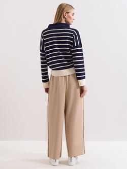 Phase Eight Skye Side Stripe Trousers - view 2, Camel