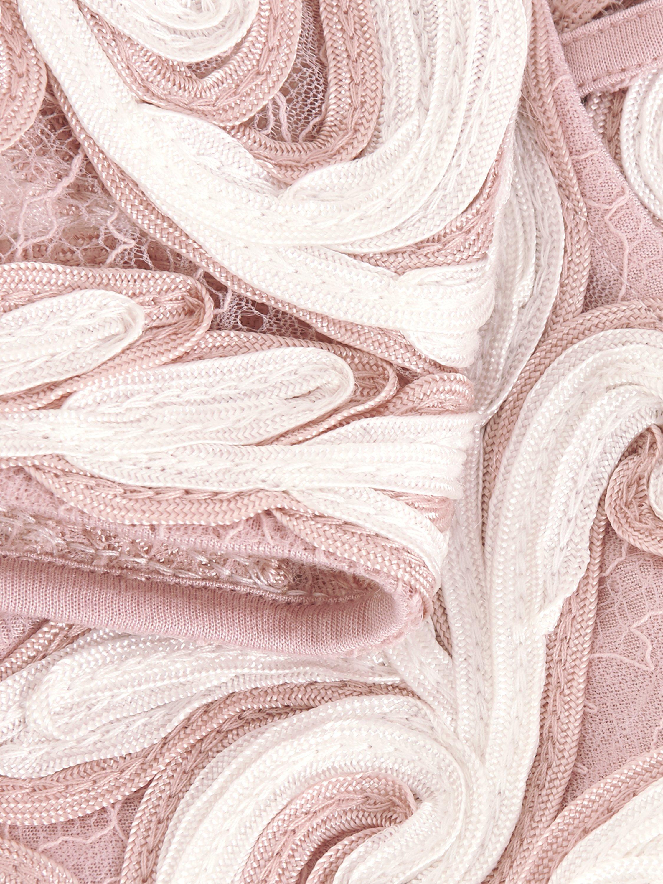 Product image 6 of 9, which shows Phase Eight Karima Tapework Dress, Pale Pink, 10
